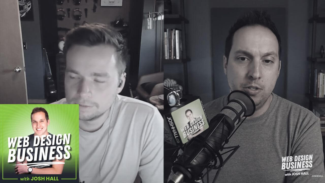Jake Hundley on Josh Hall's Web Design Business Podcast